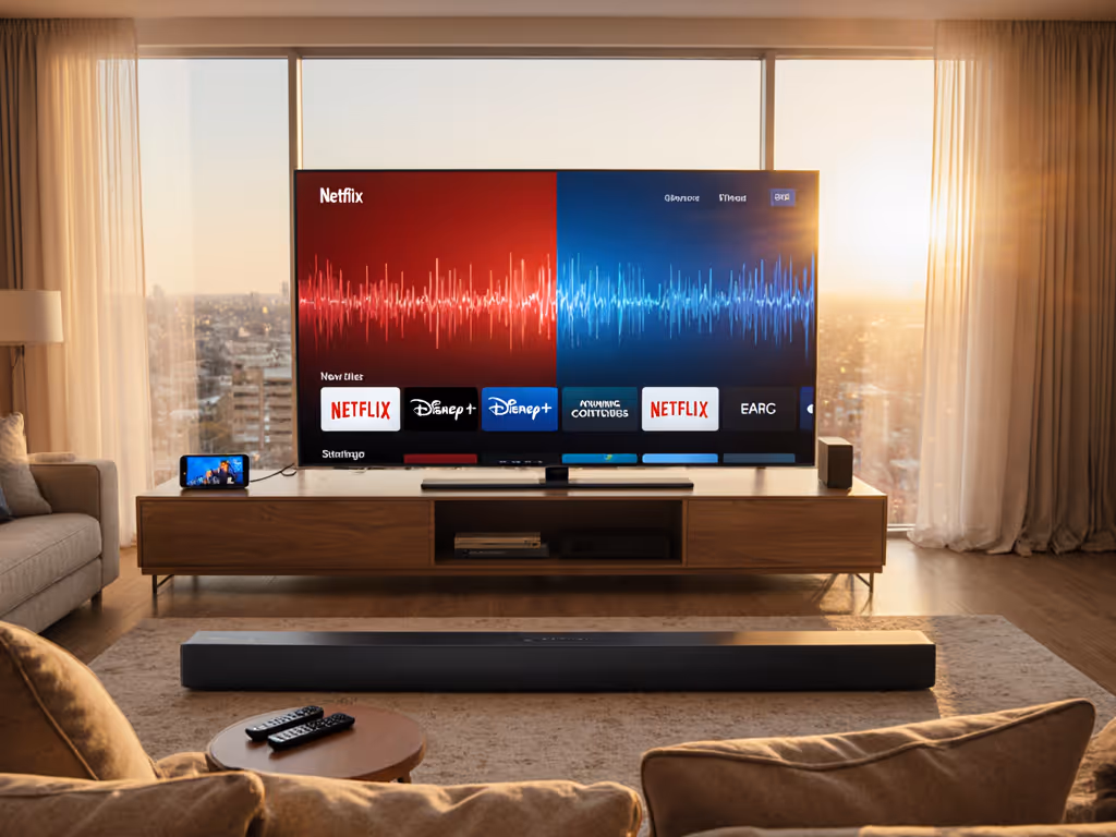 Soundbar Streaming Service Comparison: Netflix Disney+ Tested